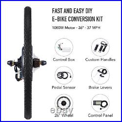 48V eBike Conversion Kit 26 Inch Rear Wheel & 1000 Watt Hub Motor Electric Bike