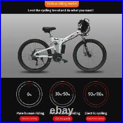 48V1000W 26'' Electric Mountain Bicycle Bike Ebike Removeable Li-Battery-21Speed