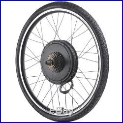 48V1000W 26 Rear Wheel Electric Bicycle Motor Kit E-Bike Cycling Hub Conversion