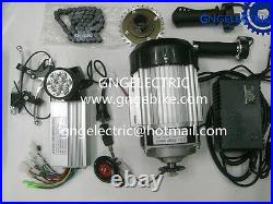 48v 1000w Brushless Electric Motorized E Bike / Car Conversion Kit