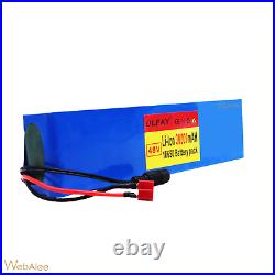 48v 30Ah Battery For Electric Bicycle Ebike Li-ion Volt Rechargeable Motor 1000W