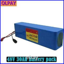 48v 30Ah E-bike Li-ion Battery Volt Rechargeable Bicycle 1000w Electric Charger
