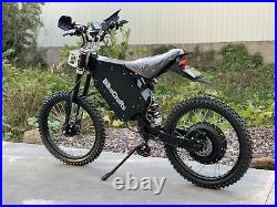 5000w 72v Adult Electric Off Road Dirt Bike Bomber Mountain Ebike Fast 45 MPH+