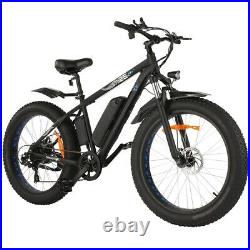 500W-26+48V-Tire Electric Bike Mountain Bicycle Snow Beach City Ebike-2022-MAX