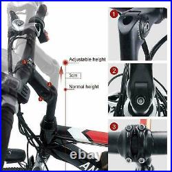 500W-26-Electric-Bike-Mountain-Bicycle Adults Commuter Ebike-48V&21Speed-U=