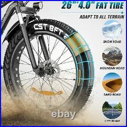 500W 26 Electric Bike Mountain Bicycle Adults&Commuter Ebike Shimano, 48V HOT`