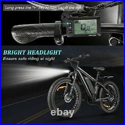 500W 26 Electric Bike Mountain Bicycle Adults&Commuter Ebike Shimano, 48V HOT