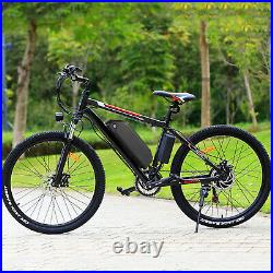 500W 26 Electric Bike Mountain Bicycle Commuter Ebike Shimano 48V 15Ah Bikes