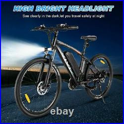500W&27.5''-Electric-Bike Mountain Bicycle Adults Commuter Ebike Shimano-48VUSA