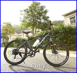 500W 48V Electric Mountain Bike 26 eBike 21Speed City Bicycle with Li-Battery
