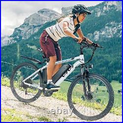 500W Electric Bike 26 Electric Bicycle for Adult+26x4 Fat Tire Folding Ebike