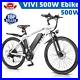 500W Electric Bike Mountain Bicycle 26'' Ebike with Removable Li-Battery Adult