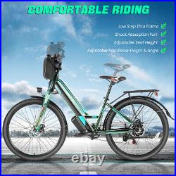 500W Electric Bike for Adults, 20/26'' Mountain Bicycle Commuter Ebike 25/20MPH