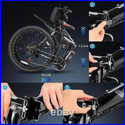 500W Electric Bike for Sale, 26'' Mountain Commuting Bicycle Ebike for AdultsUS