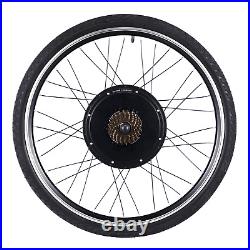 500W eBike Conversion Kit 26 Inch Rear Wheel Electric Bike DIY LCD PAS 25mph
