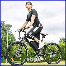 500With350W Electric Bicycle Mountain Bike Ebike 26INCH Bicycle 20MPH NEW Commute#