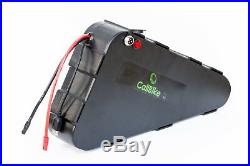 52V 20AH Lithium Ion Electric Bicycle ebike Triangle Battery w charger, warranty