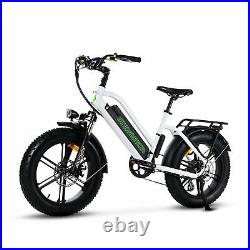 750W 20 16Ah 28MPH Step Through Electric Bicycle Bike Addmotor M-50 City EBike