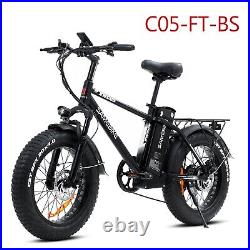 750W Electric Bike Mountain Bicycle Ebike 48V 13AH Li-ion Battery 40km/h AdulthI