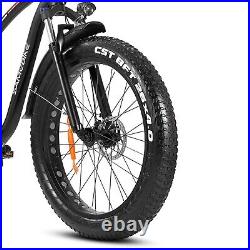 750W Electric Bike Mountain Bicycle Ebike 48V 15AH Li-ion Battery 40km/h AdultiX