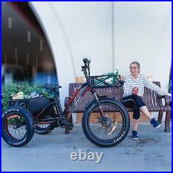 750W Electric Tricycle Trike Addmotor M-350 P7 Cargo Bike 3-Wheel EBIKE Fat Tire