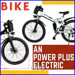 ANCHEER 26INCH Folding Electric Bike Mountain Bicycle, City Ebike Shimano 21Speed