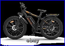 AOSTIRMOTOR Electric Mountain Bicycle 750W 48V/13A Li-Battery 26 Fat Tire Ebike