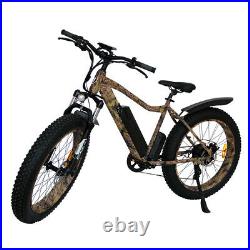 AOSTIRMOTOR S07-2 Electric Mountain Bicycle 750W 48V LiBattery 26 FatTire Ebike