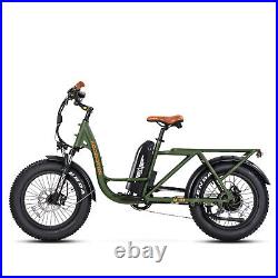 Addmotor Electric Bicycle 750W 48V20Ah 20'' Fat Tire M81 Cargo EBike Hydraulic