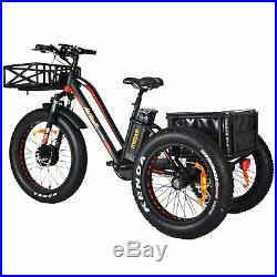 Addmotor MOTAN Electric Trike Tricycle 14.5Ah 750W Fat Tire 3Wheel Ebike M350 P7