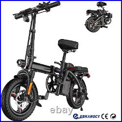 Adult Electric Bicycle 14 400W 48V 15Ah Folding Electric Bike EBike 22mph