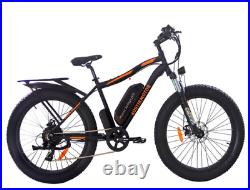 AostirMotors eBike 600 W Battery, 750 W Motor, 26 Fat Tire- Electric Bicycle