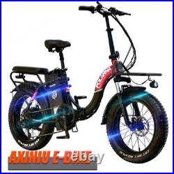 Axiniu 20 E-bike 1200W Electric Bike Mountain Bicycle 48V/30Ah Fat Tire Ebike