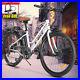 Axiniu 500W 26'' Electric Bicycle Fat Tire Snow Beach City Ebike White