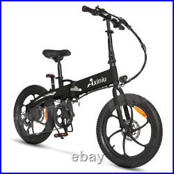 Black E-Bike 20 Electric Bike for Adults 850W Motor City Bicycle-Commuter Ebike