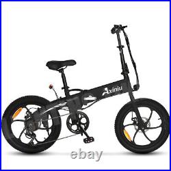 Black E-Bike 20 Electric Bike for Adults 850W Motor City Bicycle-Commuter Ebike
