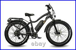Black EW-Supreme E-Bike, 5 Yr Warranty, Li-Ion Battery, Fat Tire, Rack, Fenders