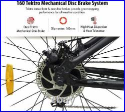 Burch Electric Fat Tire Tricycle/Trike, 500W 48V Hybrid Bicycle/E-Bike