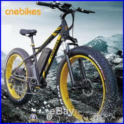 CNEBIKES 1500with48v Fat Tire Electric Moped Scooter Ebike Beach Mountain Bike
