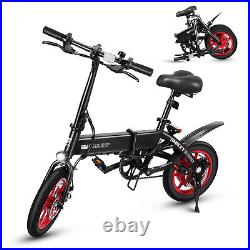 Commuter Ebike 350W 36V Fat Tire Folding Electric Bike Bicycle for Adults