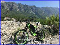 Custom 3000W Ebike Electric Enduro with Qulbix frame, QS205 V3, Boxxer RC, MTB EEB
