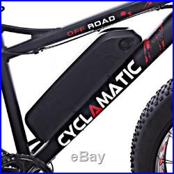 Cyclamatic Fat Tire Electric Mountain Bike / eBike