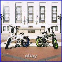 DRIFTER 20 Fat Tire Electric Bike, 500W 48V 14AH Folding Ebike for Adult (UL)