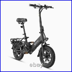 DYU 14 Folding Electric Bike for Adults Teens, 350W 36V/7.5AH, Commuter City