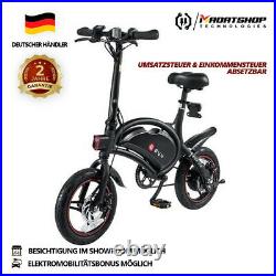 DYU Smart E Bike Roller Scooter D3 Plus Mit Kindersattel Und Fußpedalen