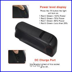 Dolphin Battery 48V 11Ah Lithium Ebike Battery 48V 750W Electric Bicycle Motor