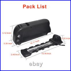 Dolphin Battery 48V 11Ah Lithium Ebike Battery 48V 750W Electric Bicycle Motor