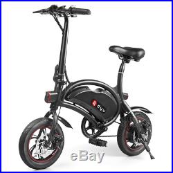 Dyu D2 250w 36v Folding Electric Bike Ebike Light Road Legal Scooter Adult Cycle