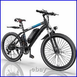 EBike 26 Electric Bike 500W 48V Adults Cruiser Bicycle with Cruise Control Mode