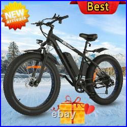 EBike 48V/26INCH 500W-Electric Bike Fat Tire Mountain Bicycle+Riser Bar? -2022/A